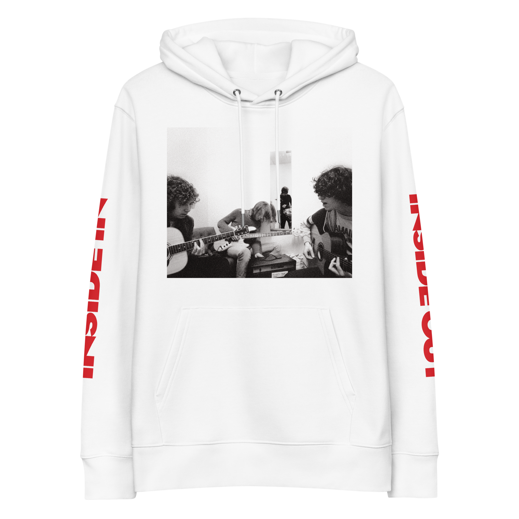 The Kooks - Inside In Inside Out White Hoodie