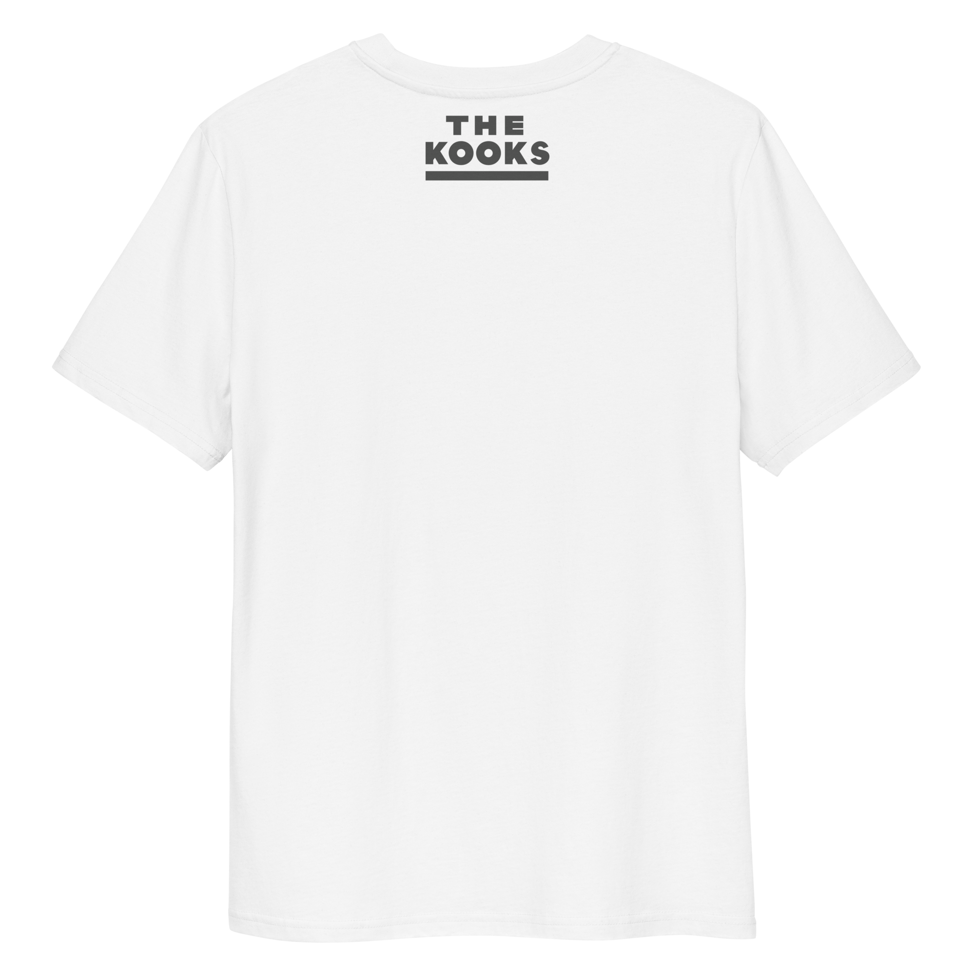 The Kooks - Always Where I Need To Be Faded Squares White T-Shirt